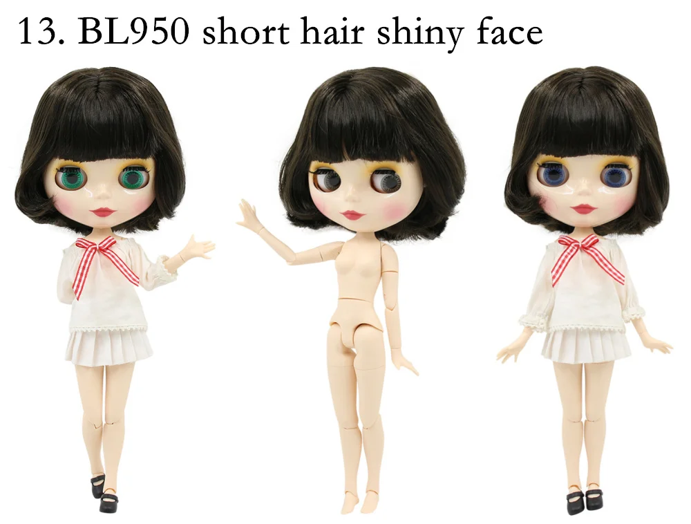 Neo Blythe Doll 12 juuksevõimalused tasuta kingitustega 13