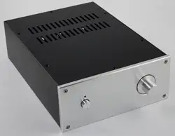 Новый алюминиевый шасси усилителя/home аудио усилитель случае (размер 218*308*92 мм)