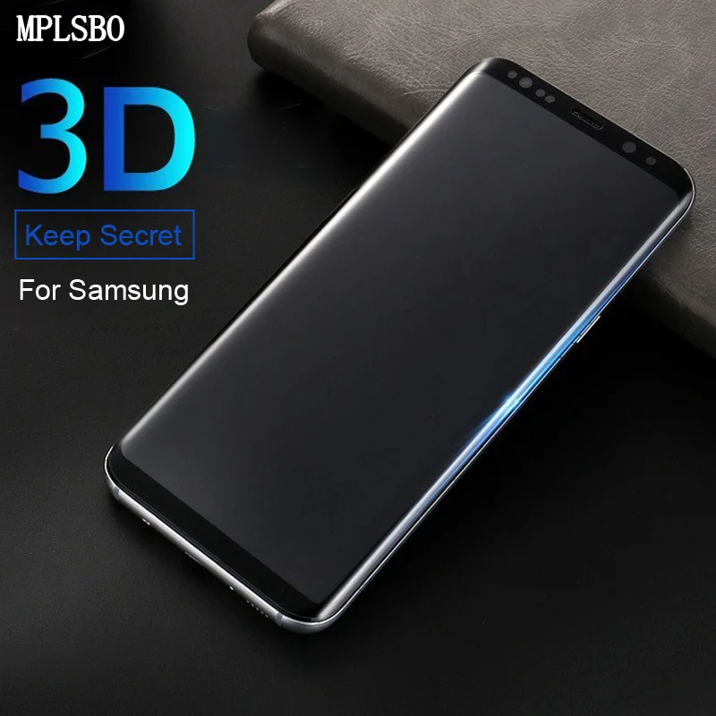 MPLSBO Privacy Screen Protector for Samsung Galaxy S8 S9 Plus Note 8