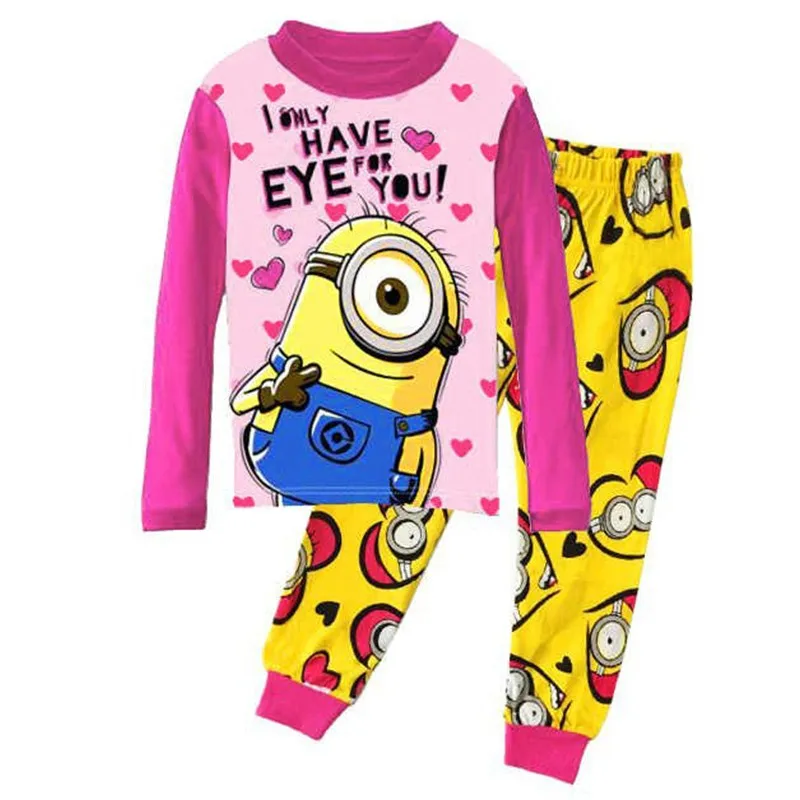 NEW cartoon kids pajama sets boys girls nightwear Star signature