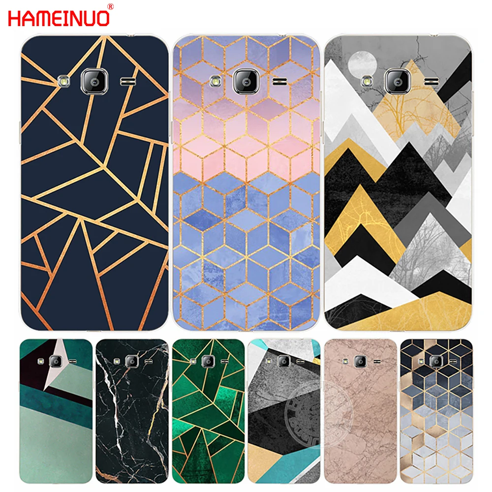 HAMEINUO роскошный чехол с мраморной линией для телефона Samsung Galaxy J1 J2 J3 J5 J7 MINI ACE 2016 2015