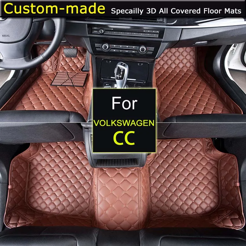 Car Floor Mats For Vw Cc 2010 2012 2013 Volkswagen Foot Rugs