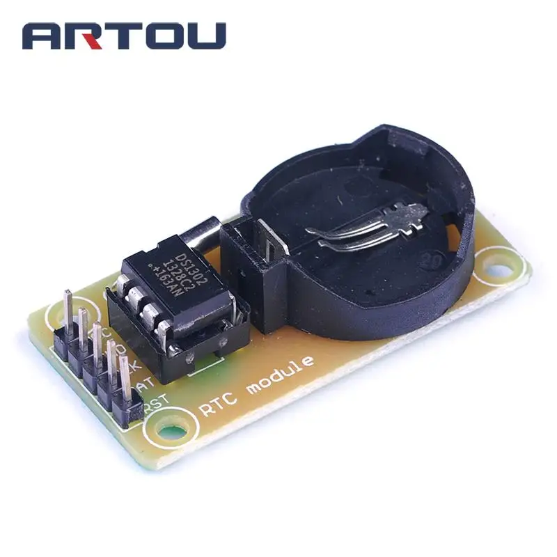 Новое поступление модуль часов реального времени RTC DS1302 для AVR ARM PIC SMD Arduino|development