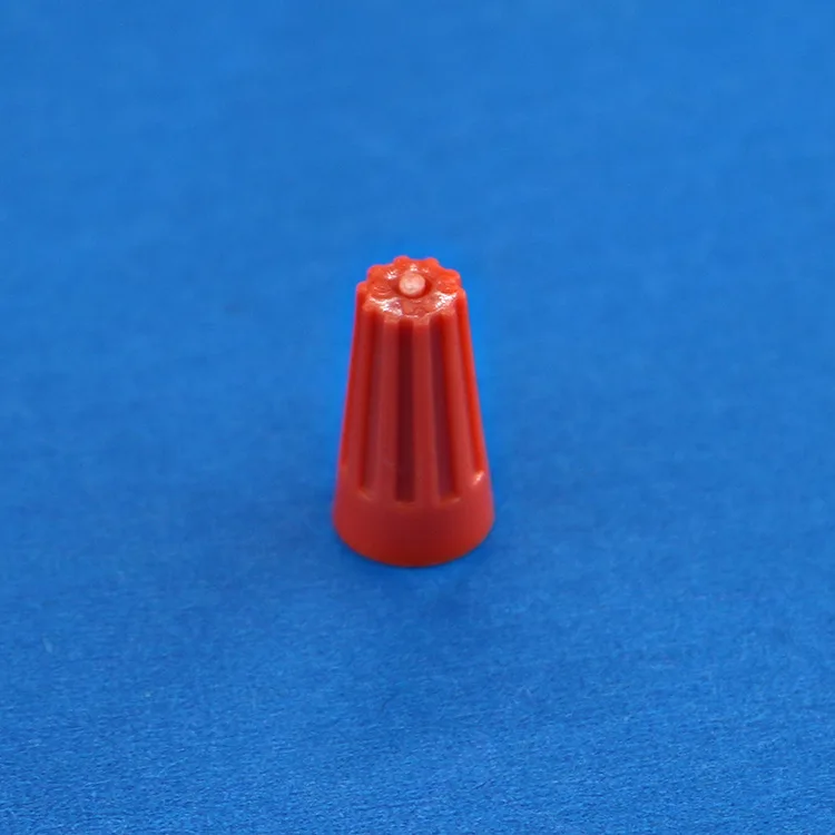 

HGhomeart 50pcs P1 Inner spiral cable clamp bonnet spring terminal, circular plastic wire connecting terminal