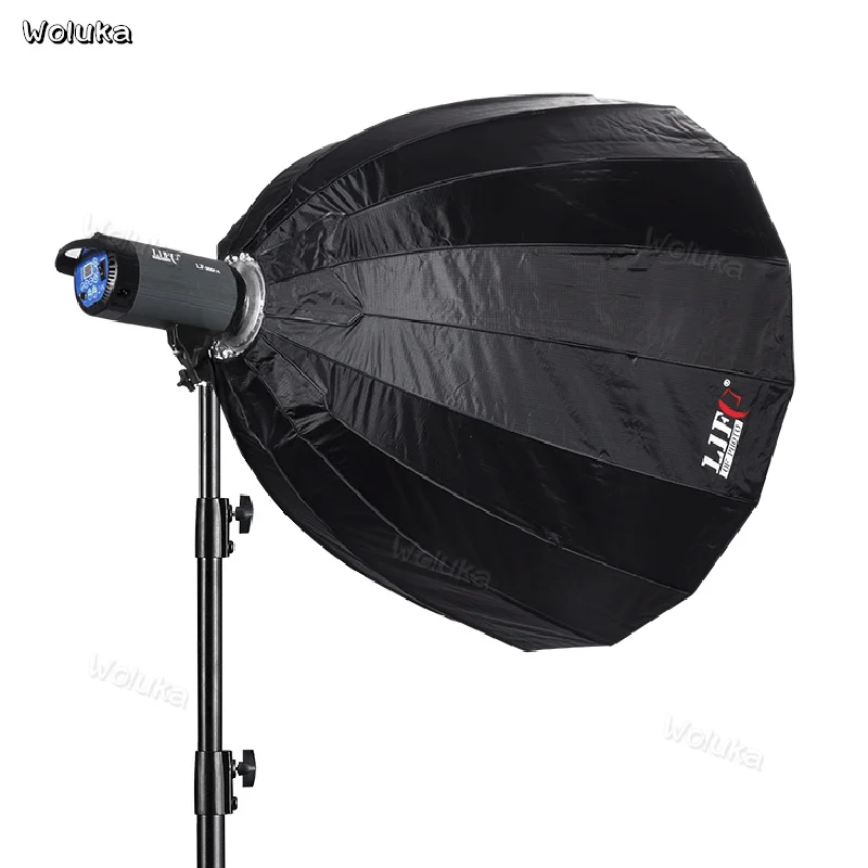 

90cm softbox parabolic Softbox for outdoor flash light 150cm 190cm Sixteen large angle parabolic collapsible Softbox CD50 T01