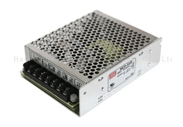 

Original MEAN WELL 50W Dual Output Switching Power Supply NED-50