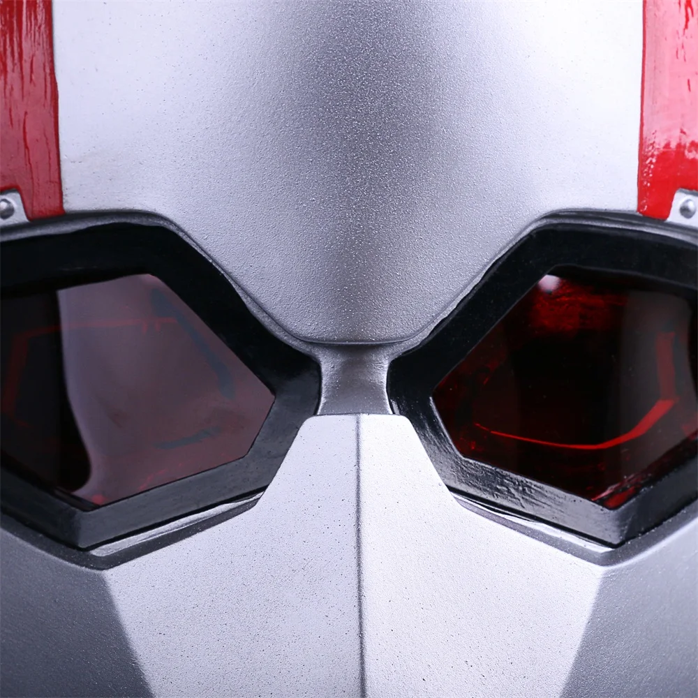 Movie Ant-Man and the Wasp Mask Cosplay Antman PVC Helmet Scott Edward Helmets Masks New Halloween Party prop  (5)