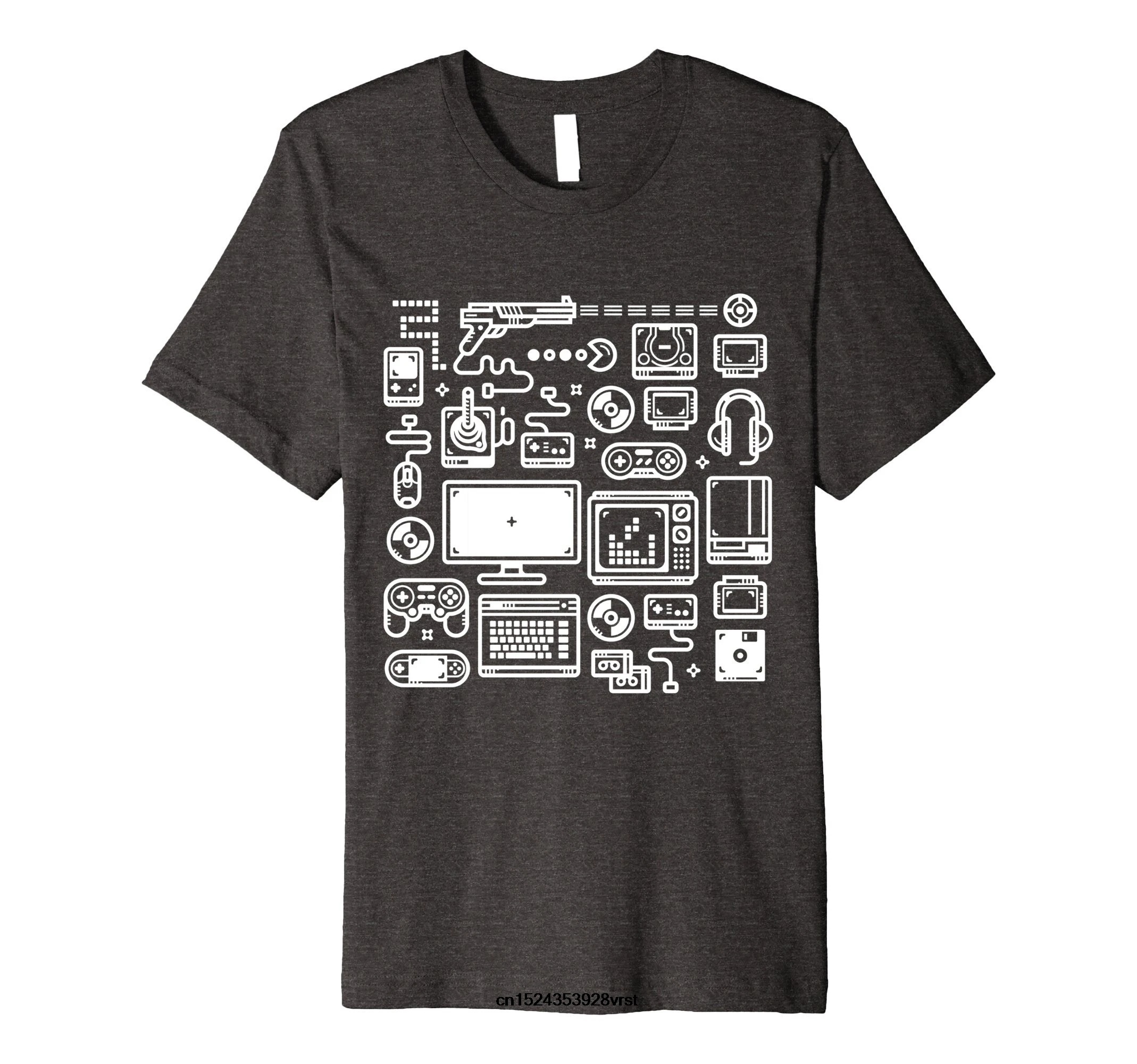 

Funny men t shirt novelty tshirt women Gamer Retro Gaming Old-School Vintage Computers T-shirt