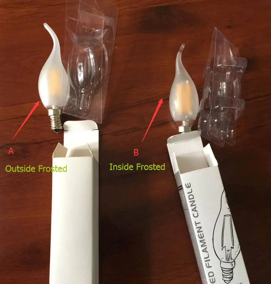 Free Shipping Vintage Retro Style Dimmable E14 E12 4w Warm White