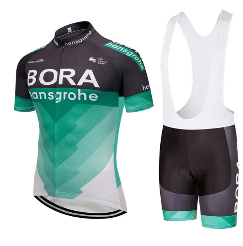 2018 BORA Cycling Jersey Sets 9d BIB Shorts Ropa Ciclismo Bike Shorts Bicycle Cycling Clothing Set Bicicletas Maillot Ciclismo