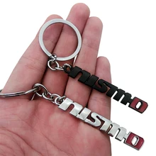 1 шт. авто-Стайлинг брелоки Эмблема для автостайлинга чехол для Nissan Nismo Tiida Teana Skyline Juke X-Trail Almera брелок