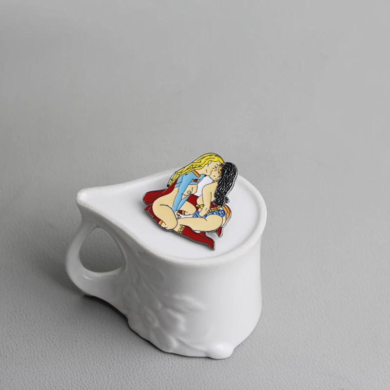 SM bundled women pins Kissing Lesbian Brooches Enamel exposure Nipple pin badge Clothes Lapel broches Lesbian couple gift party-in Brooches from Jewelry ... SM bundled women pins Kissing Lesbian Brooches Enamel exposure ...