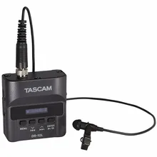 TASCAM DR-10L цифровой рекордер с петличный микрофон Микро Карманный регистратор предназначен для кинематографиста и видеографа