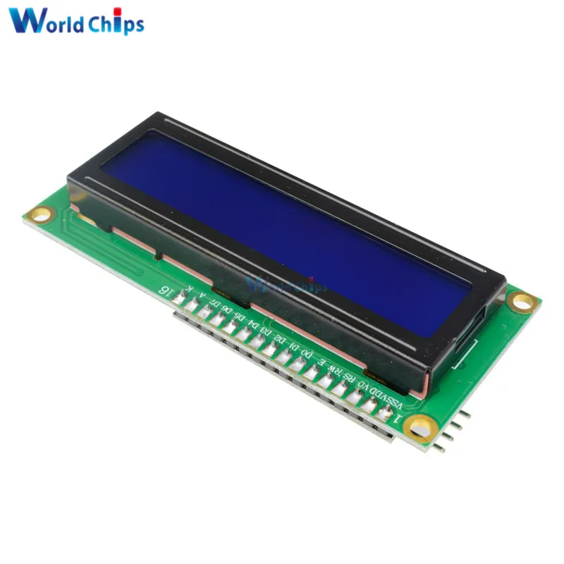 IIC/I2C 1602 ЖК-дисплей Дисплей модуль ЖК-дисплей-1602 I2C синий Дисплей 5 В для Arduino