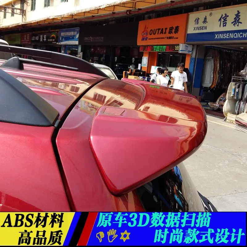 

For Subaru Forester 2008 2009 2010 2011 2012 Car Styling ABS Plastic Unpainted Primer Color Rear Boot Trunk Wing Spoiler 1Pcs