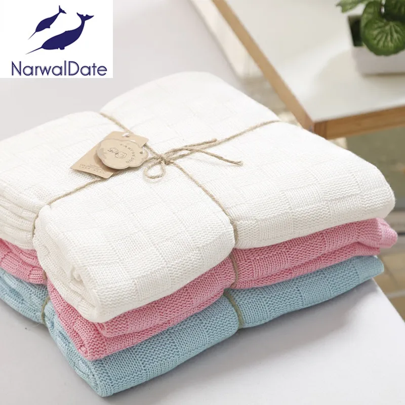 

Simple Blanket Sofa Decorative Slipcover Throws on Sofa/Bed/Plane Travel Plaids Rectangular Stitching Blankets
