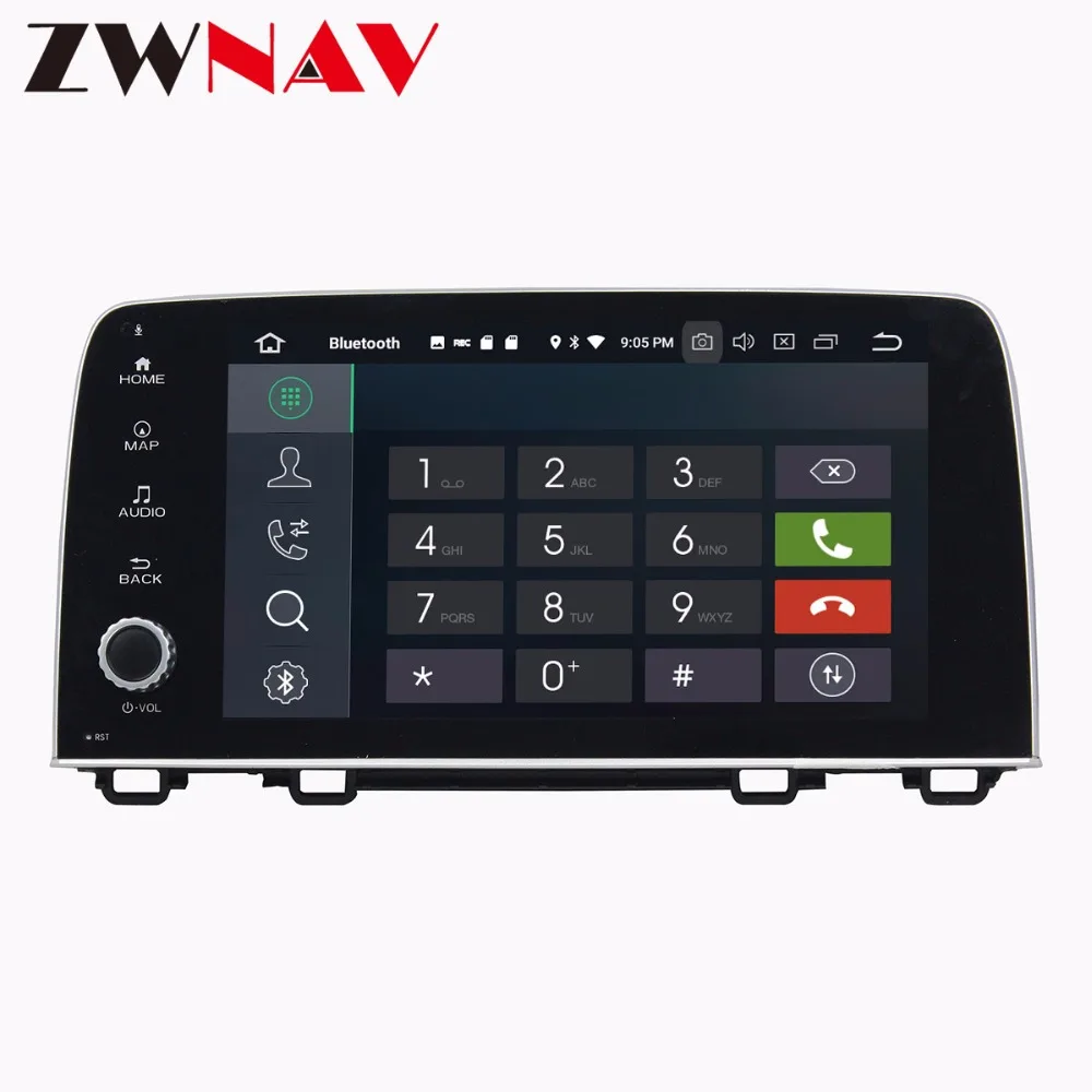 Perfect IPS Screen 4+32G Android 8.0 Car dvd multimedia player head unit for Honda CRV 2017 car with gps navigation autoradio BT Wifi 4