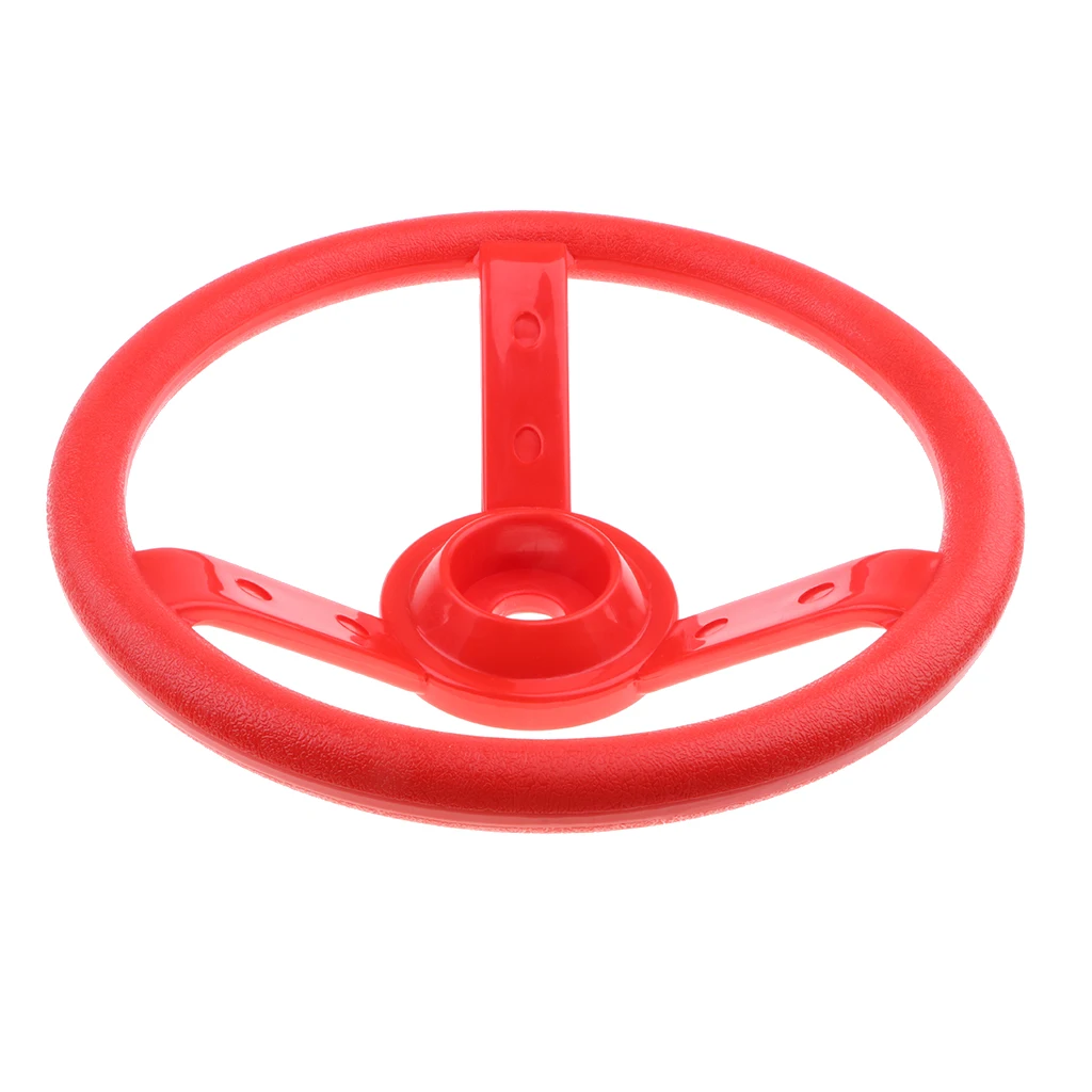 30cm Kids Steering Wheel Toy Swing Set Accessory Pirate Ship Wheel Outdoor Gym Sports Garden Game Climbing Frame