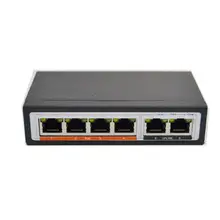 EastVita 6 Порты RJ45 Стандартный коммутатор питания через Ethernet сетевой коммутатор настольный коммутатор r20