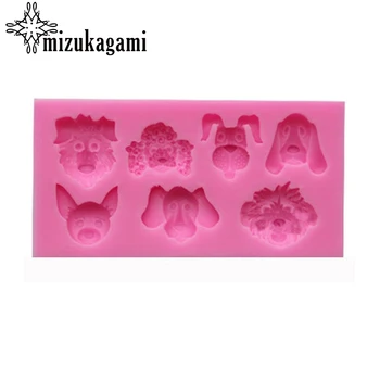 

1pcs UV Resin Jewelry Liquid Silicone Mold Dog Animal Resin Charms Molds For DIY Intersperse Decorate Making Jewelry