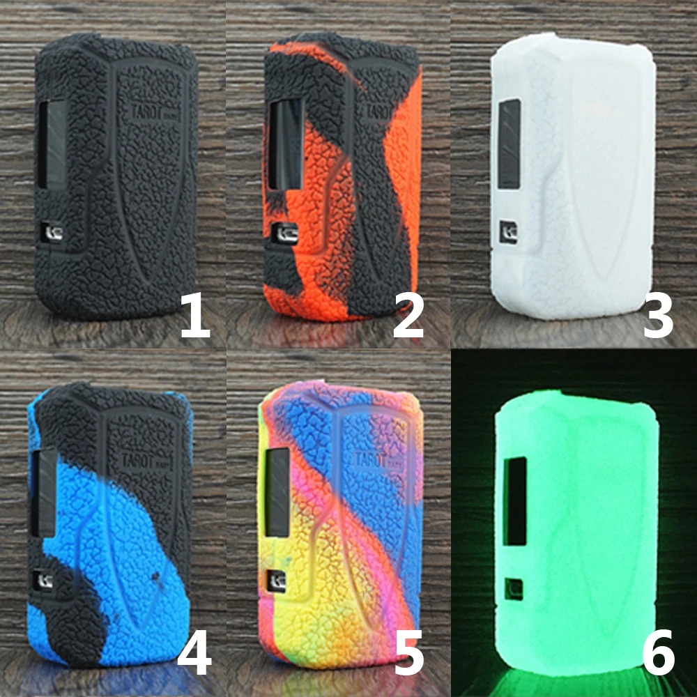 

Texture Case for Vaporesso Tarot Baby 85W Starter Kit Protective Silicone Rubber Sleeve Cover Shield Wra