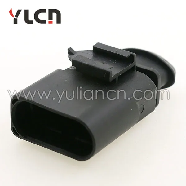 5 комплектов 1 мм Φ 4 pole VW кислородный датчик lambda sensor plug 1J0 973 804 водонепроницаемые