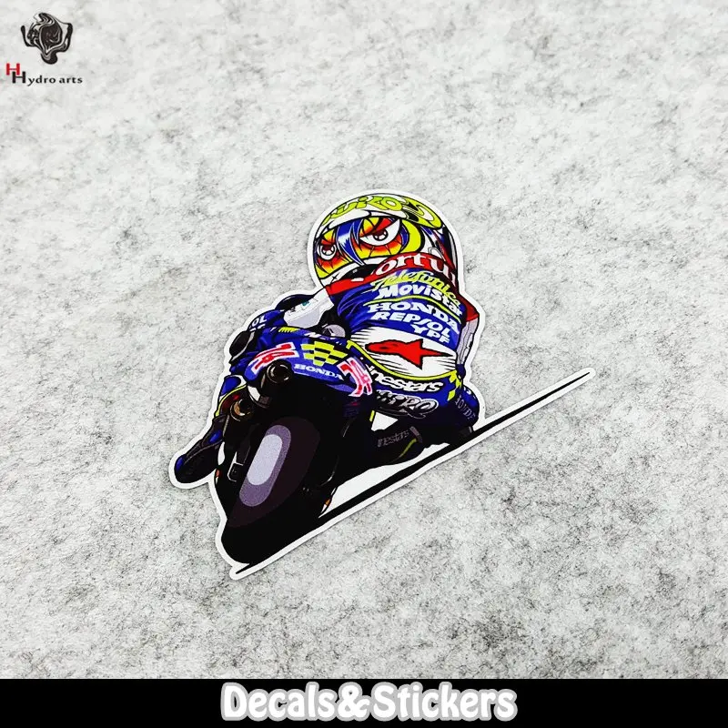 

NO.LN255 NO.74 DAIJIRO MOTO GP Reflective Sticker Car Sticker Decals Racing Motorcycle Windshield Bike Tank cup