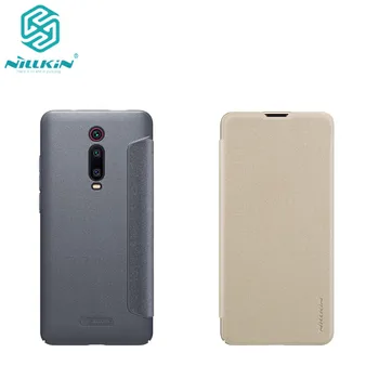 

10pcs Wholesale NILLKIN Sparkle Leather Case for Xiaomi Redmi K20 PU leather flip cover for Redmi K20 pro With Retail Package