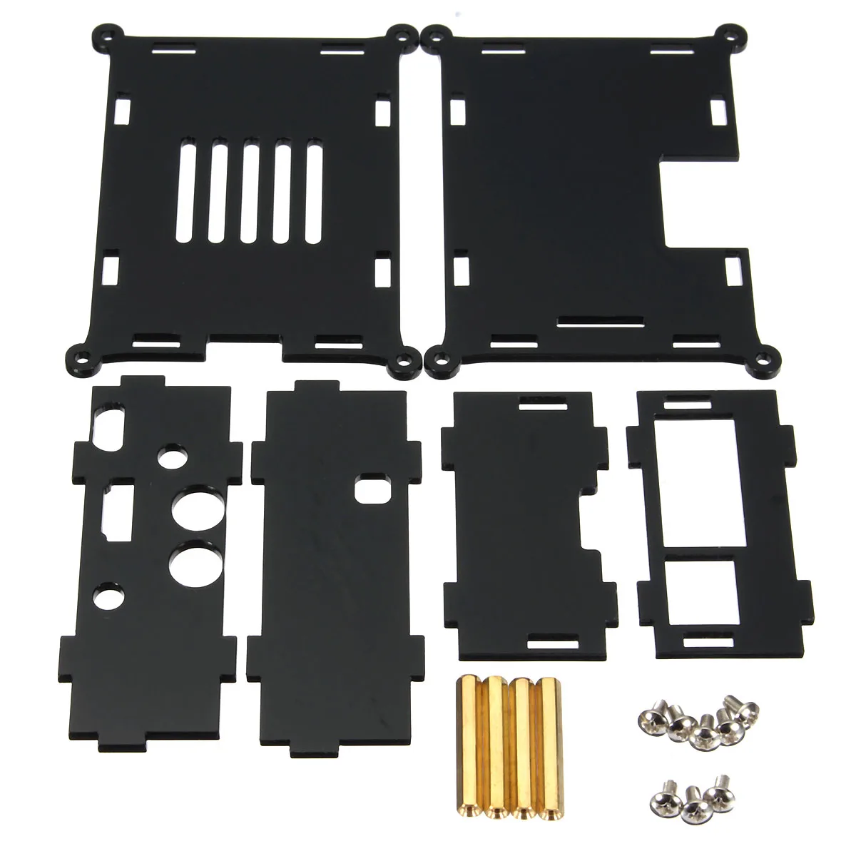 Акриловый чехол LEORY для I2S HIFI USB DAC звуковая карта в S/PDIF Raspberry Pi 2 Модель B / +|case for|case