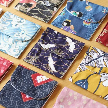 

Instagram Style Makeup Bag Japanese style Cosmetic Bag And Cases Card packag Sundries bag Sanitary cotton bag