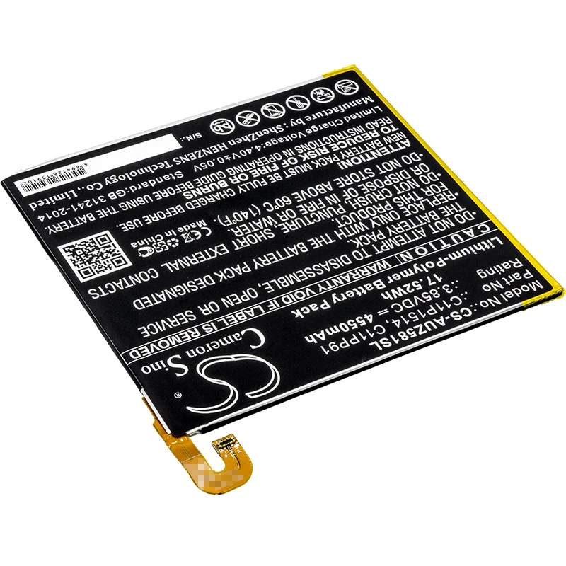 Аккумулятор Cameron Sino для Asus 0B200 01970000 C11P1514 C11PP91 планшетный аккумулятор литий