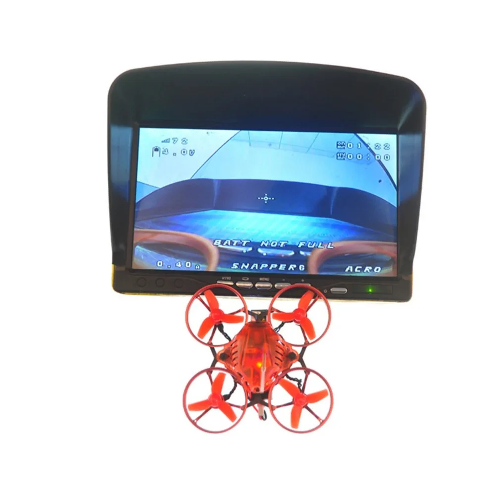 

Happymodel Snapper6 65mm Micro 1S Brushless FPV RC Drone w/ F3 OSD 5A ESC BNF Frsky Receiver Three Electricity Edition