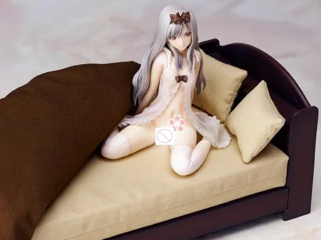 

New hot Japan Anime Native TONY Midnight Companion Alice Sexy Figure PVC Collection model toy sexy doll with bed ver Xmas gift