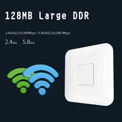 AP CF E355AC inalámbrico de techo, enrutador WIFI de interior, potencia POE EM88, 1200Mbps, 802.11AC