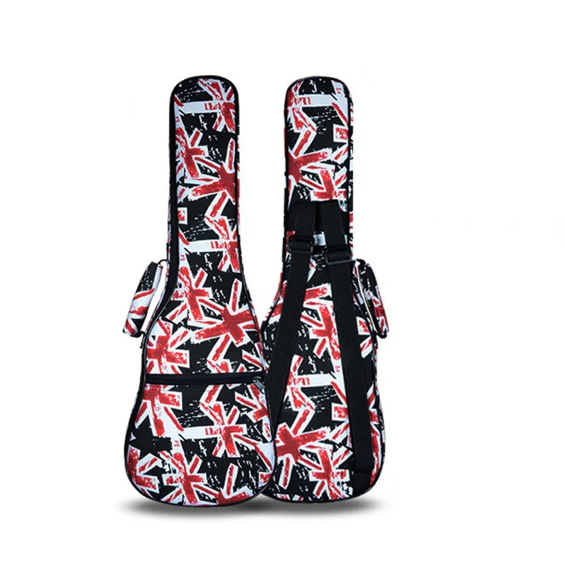 21 26 inch tenor soprano ukulele bag padded backpack cover soft colorful case shoulder straps pocket child gift New Professional ukulele case