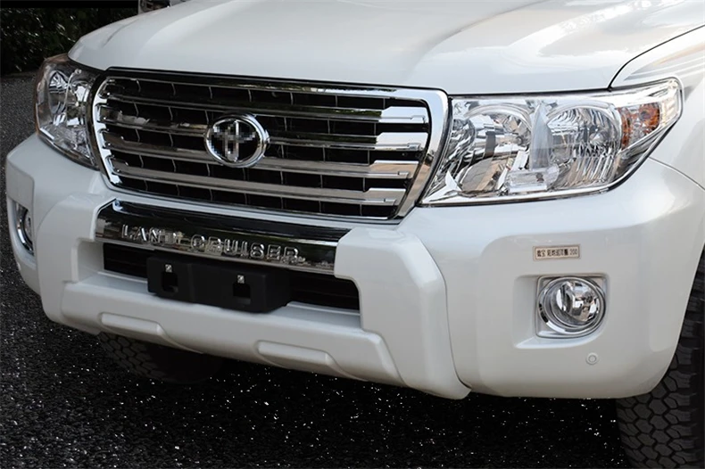 Защита переднего бампера для TOYOTA LAND CRUISER LC200 2012 2013 высокое качество авто бампер пластина аксессуары