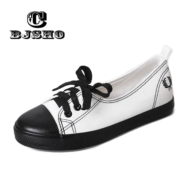 comfortable white canvas shoes