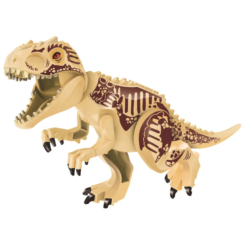 LELE L030 Парк Юрского периода Дракон строительные блоки динозавр фигурки кирпичи игрушки тираннозавр Indominus Rex Indoraptor малыш YG7