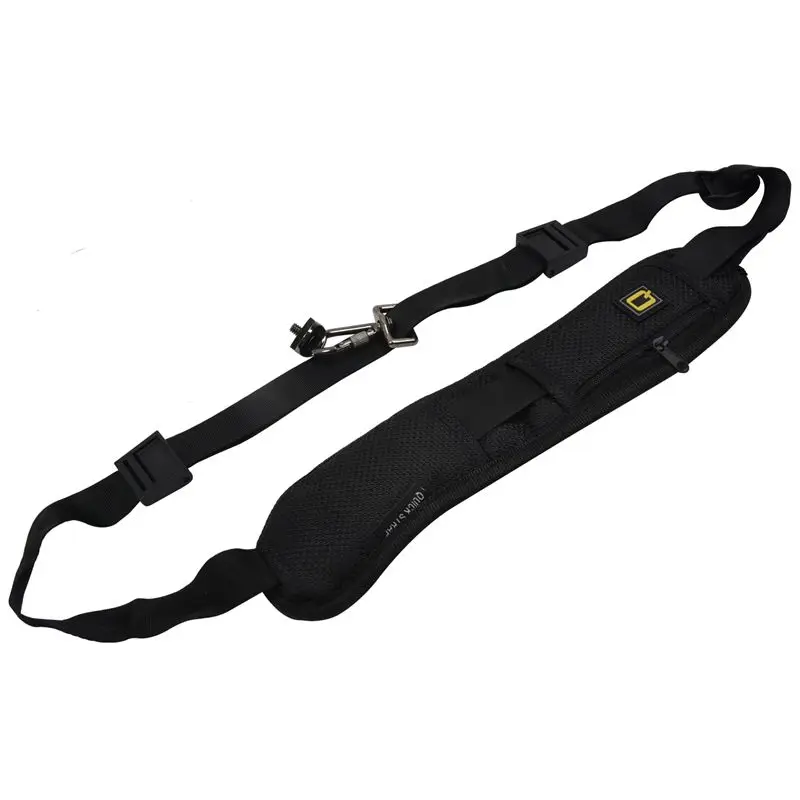 

Quick Rapid Camera Single Shoulder Decompression Sling Black Belt Strap for SLR DSLR