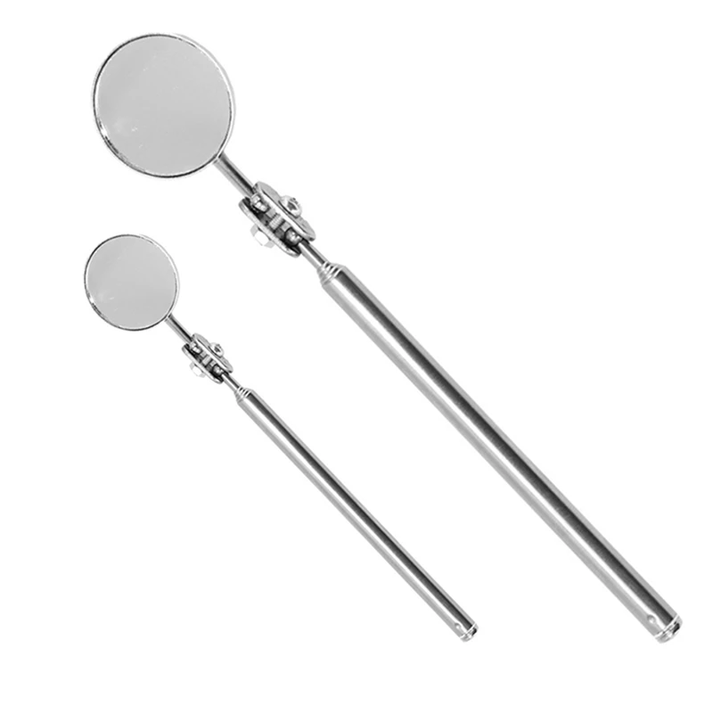 

Round Mirror Extending Car Angle View Pen Automotive Telescopic Detection Lens Inspection Hand Tool Freeshipping