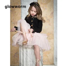 Glowwormkids baby girl autumn spring sweater kids girl long sleeve cardigan sweater knitted jacket coco retro style 2-6T hs015 glowwormkids autumn winter baby girl suit plaid printing long sleeve coat dress without sleeve hs101