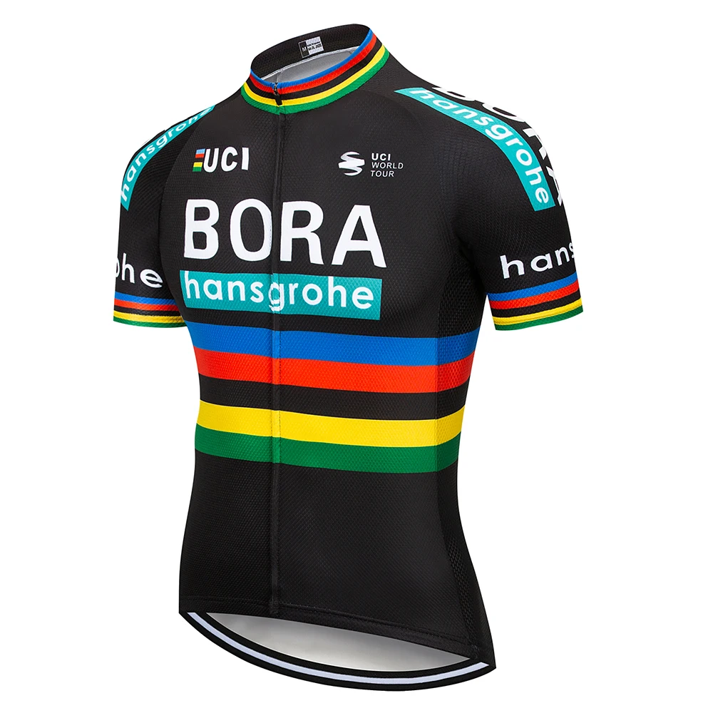 

2018 New BORA hansgrohe Team Bike Jersey Breathable Bicycle Clothes Ropa Ciclismo Maillot Tops Short Sleeve Cycling Jersey