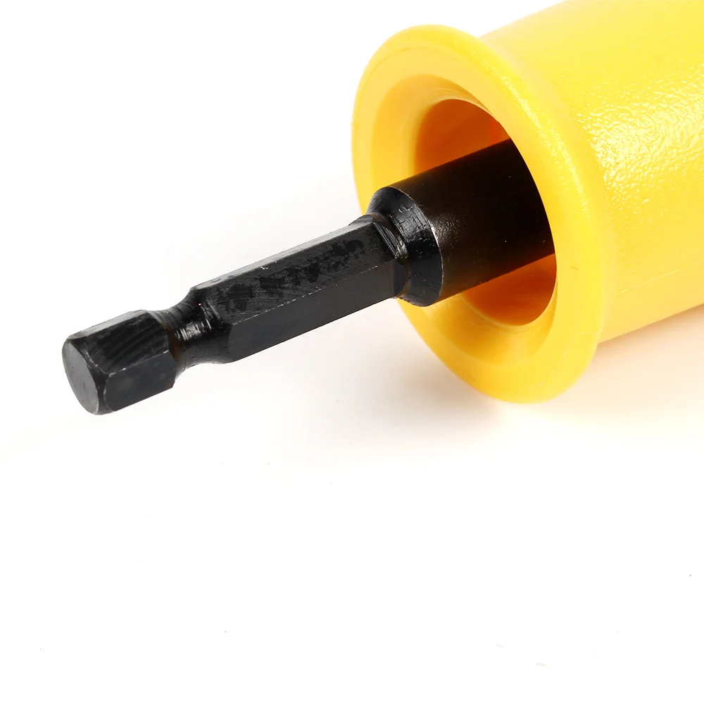 90 Degree Angle Extension Right Driver Drilling Shank Screwdriver Magnetic 1/4 Inch Hex Drill Bit Socket Holder Adaptor Sleeve