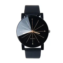 Hot 2019 New Fashion Watches Women Men Lovers Watch Leather Quartz Wristwatch Female Male Clocks Relogio Feminino Drop Shipping