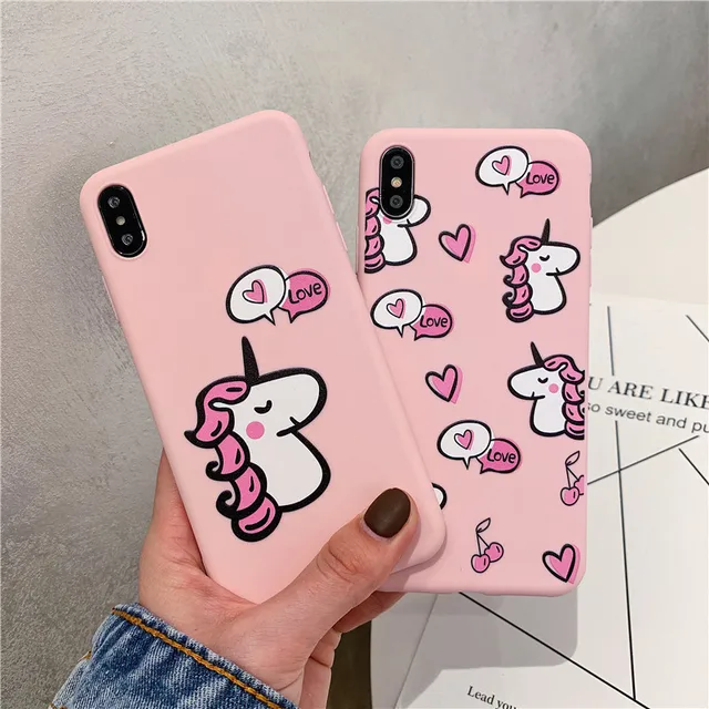 Cute Pink Unicorn Phone Case