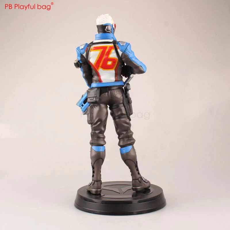 31CM Overwaches SOLDIER:76 figure PVC Model Action figure Game fans collections Novelty Doll Toys Best gifts to send friend HC46