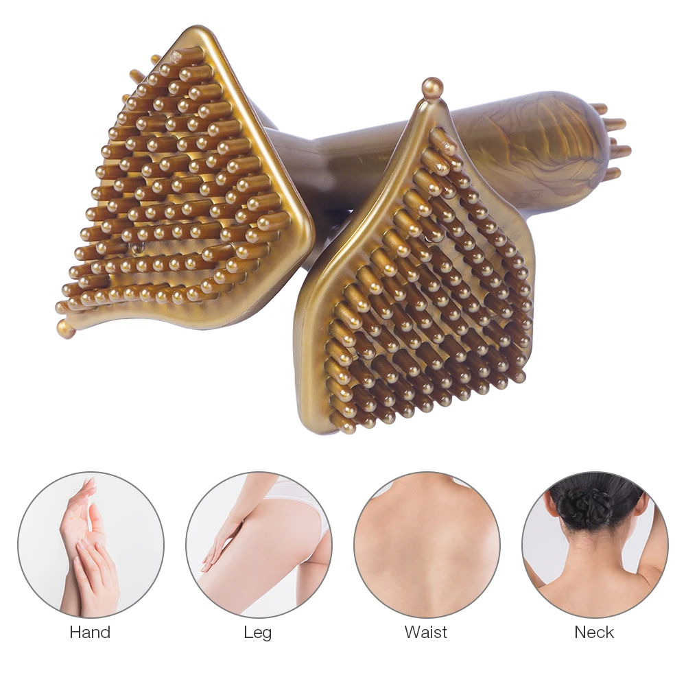 Body Back Foot Care Brushes Multi-functional Magnet Therapy Meridian Body Slimming Relaxing Scrub Massager Bath Spa Essence Oil