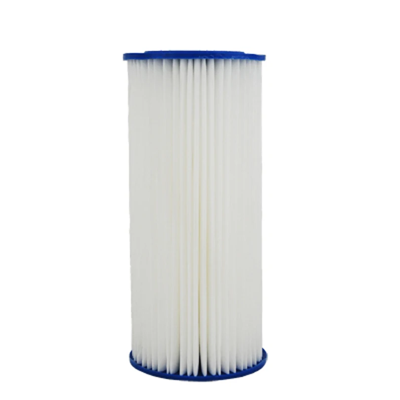 Coronwater 4,5 "x 10" Plissee Polyster Wasserfilterpatrone 25 Micron Für Sediment Wasserfilter Coronwater 4,5 "x 10" Plissee Polyster Wasserfilterpatrone 25 Micron Für Sediment Wasserfilter