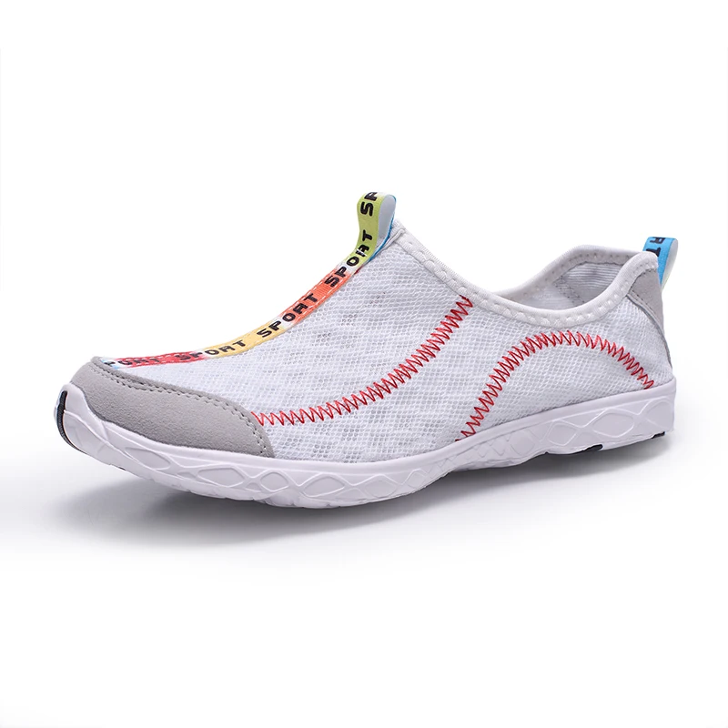 

2019 Water Shoes Men Summer Aqua Shoes Breathable Upstream Shoes Women Beach Sandals Diving Swimming Socks Sea Surfing Slippers