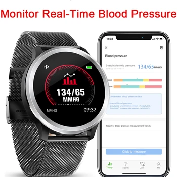 

Blood Pressure Smart Band PPG HRV Blood Oxygen Test Smart Wristband Multi-sports Modes SMS Push Band IOS Android PK n58 n88 A9